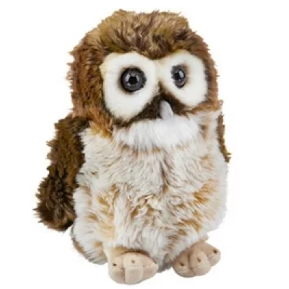 Wizarding World Of Harry Potter Universal Studios Plush Owl Brown White
